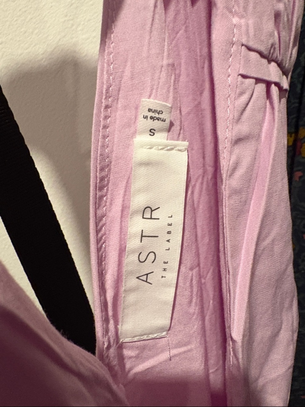 NWT [ASTR The Label] Lilac Flowy Multi Tie V-Neck Cap Sleeve Dress Women’s S - Picture 11 of 12